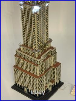 The Chrysler Building Department 56 Christmas in the City Dept 56 4030342 The Chrysler Building Department 56 Christmas in the City Dept 56 4030342