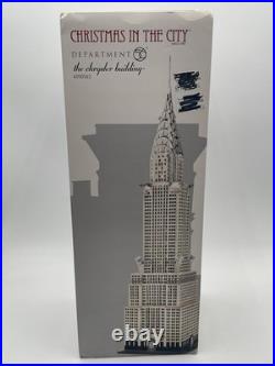The Chrysler Building Department 56 Christmas in the City Dept 56 4030342 The Chrysler Building Department 56 Christmas in the City Dept 56 4030342
