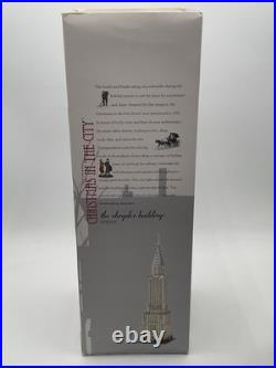 The Chrysler Building Department 56 Christmas in the City Dept 56 4030342 The Chrysler Building Department 56 Christmas in the City Dept 56 4030342