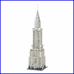The Chrysler Building Dept 56 Christmas In The City Village 4030342 snow tower A