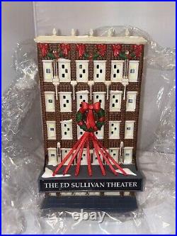 The Ed Sullivan Theater Dept 56 Christmas in the City Series CBS 56.59233