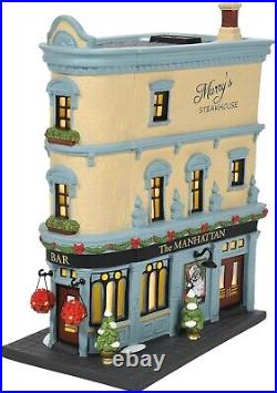 The Manhattan Department 56 Christmas in the City Village 6009746 lit building Z