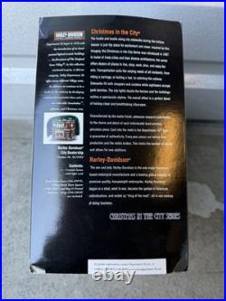 VINTAGE Department 56 Christmas in the City Harley-Davidson Dealership 56.59202