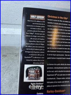 VINTAGE Department 56 Christmas in the City Harley-Davidson Dealership 56.59202