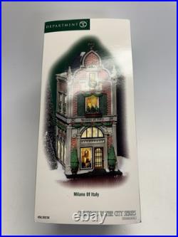 VINTAGE NOSDEPARTMENT 56 Christmas in the City Milano Of Italy #56.59238