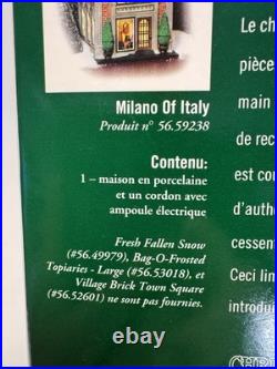 VINTAGE NOSDEPARTMENT 56 Christmas in the City Milano Of Italy #56.59238