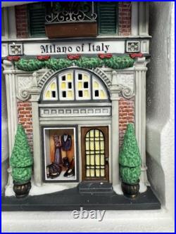VINTAGE NOSDEPARTMENT 56 Christmas in the City Milano Of Italy #56.59238