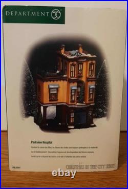 Vintage 1999 Dept. 56 Christmas in the City Series Parkview Hospital (RETIRED)