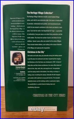 Vintage 1999 Dept. 56 Christmas in the City Series Parkview Hospital (RETIRED)