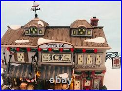 Vintage 2004 Dept. 56 Christmas In The City Series #56.59237 Pier 56, East Harbor