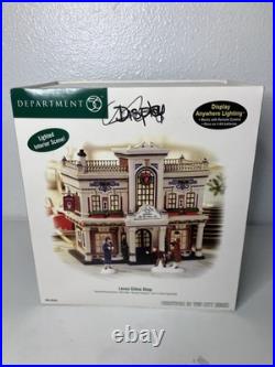 Vintage 2006 Department 56 Lenox China Shop #59263 Christmas In The City Tested