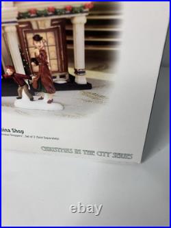 Vintage 2006 Department 56 Lenox China Shop #59263 Christmas In The City Tested