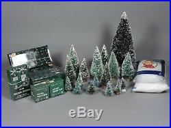 Vintage Dept 56 CHRISTMAS IN THE CITY 19 Buildings, 25 Figure Sets, 19 Trees ++