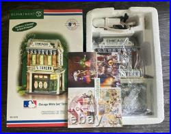 Vintage Dept 56 Chicago White Sox Tavern Christmas in the City Series READ