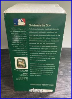Vintage Dept 56 Chicago White Sox Tavern Christmas in the City Series READ