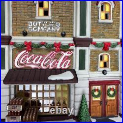 Vintage Dept 56 Coca-Cola Bottling Company Christmas In The City 59258 Rare