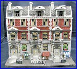 Vintage Dept 56 Sutton Place Brownstones Christmas in The City #5961-7 Retired