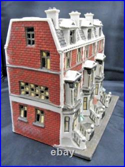 Vintage Dept 56 Sutton Place Brownstones Christmas in The City #5961-7 Retired