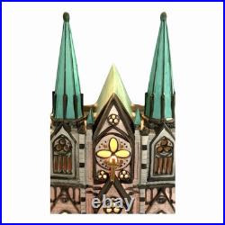 Vintage Dept. 56 THE CATHEDRAL Heritage Village Christmas in the City Series Box