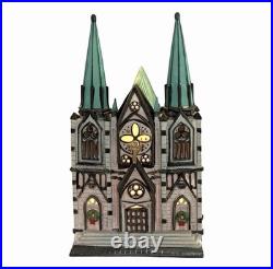 Vintage Dept. 56 THE CATHEDRAL Heritage Village Christmas in the City Series Box