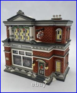 Vtg 2003 Department 56 Christmas In The City Harley-Davidson City Dealership Vtg 2003 Department 56 Christmas In The City Harley-Davidson City Dealership