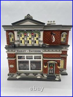Vtg 2003 Department 56 Christmas In The City Harley-Davidson City Dealership Vtg 2003 Department 56 Christmas In The City Harley-Davidson City Dealership