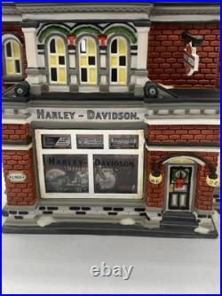 Vtg 2003 Department 56 Christmas In The City Harley-Davidson City Dealership Vtg 2003 Department 56 Christmas In The City Harley-Davidson City Dealership