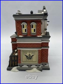 Vtg 2003 Department 56 Christmas In The City Harley-Davidson City Dealership Vtg 2003 Department 56 Christmas In The City Harley-Davidson City Dealership