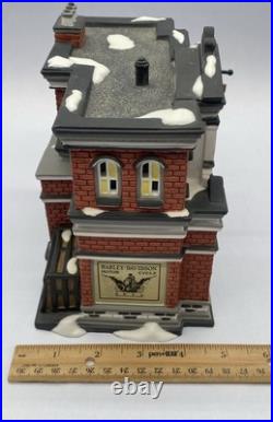 Vtg 2003 Department 56 Christmas In The City Harley-Davidson City Dealership Vtg 2003 Department 56 Christmas In The City Harley-Davidson City Dealership