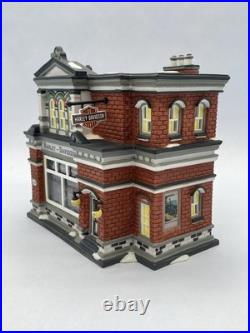 Vtg 2003 Department 56 Christmas In The City Harley-Davidson City Dealership Vtg 2003 Department 56 Christmas In The City Harley-Davidson City Dealership