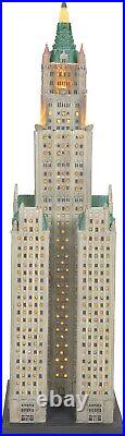 Woolworth Building Department 56 Christmas in the City Village 6007584 lit NIB